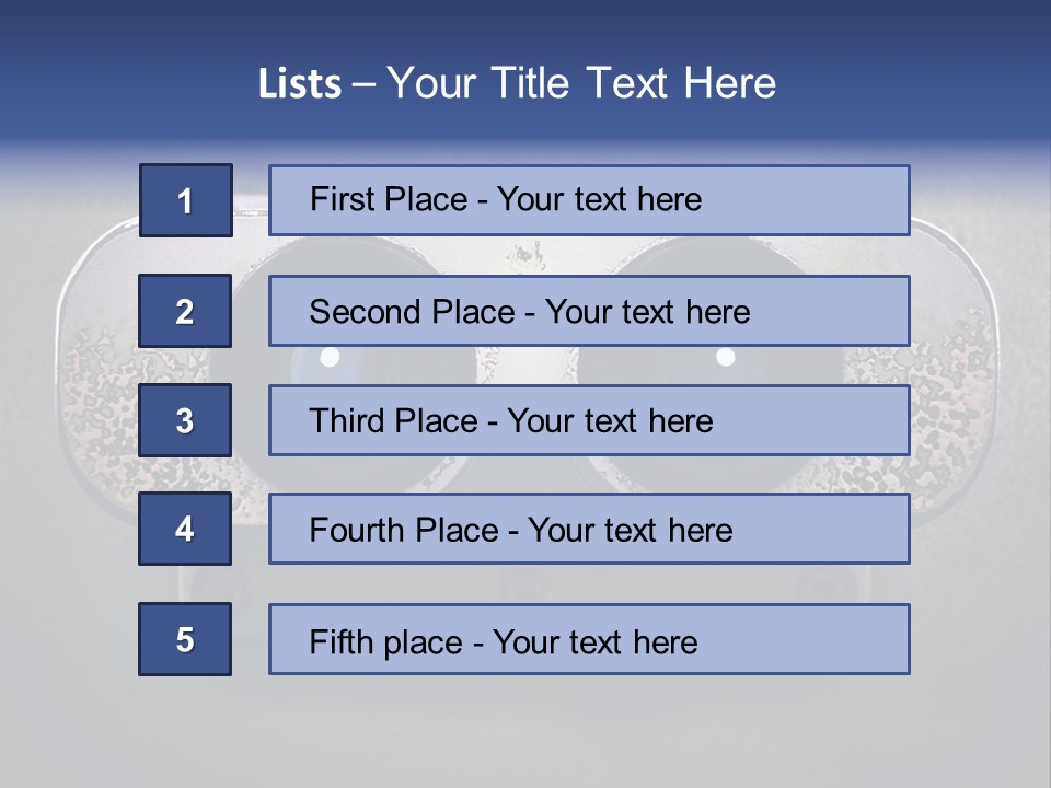 Zoom Optical View PowerPoint Template
