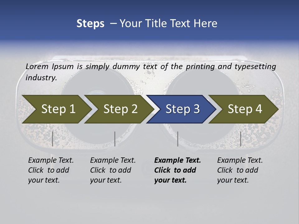 Zoom Optical View PowerPoint Template
