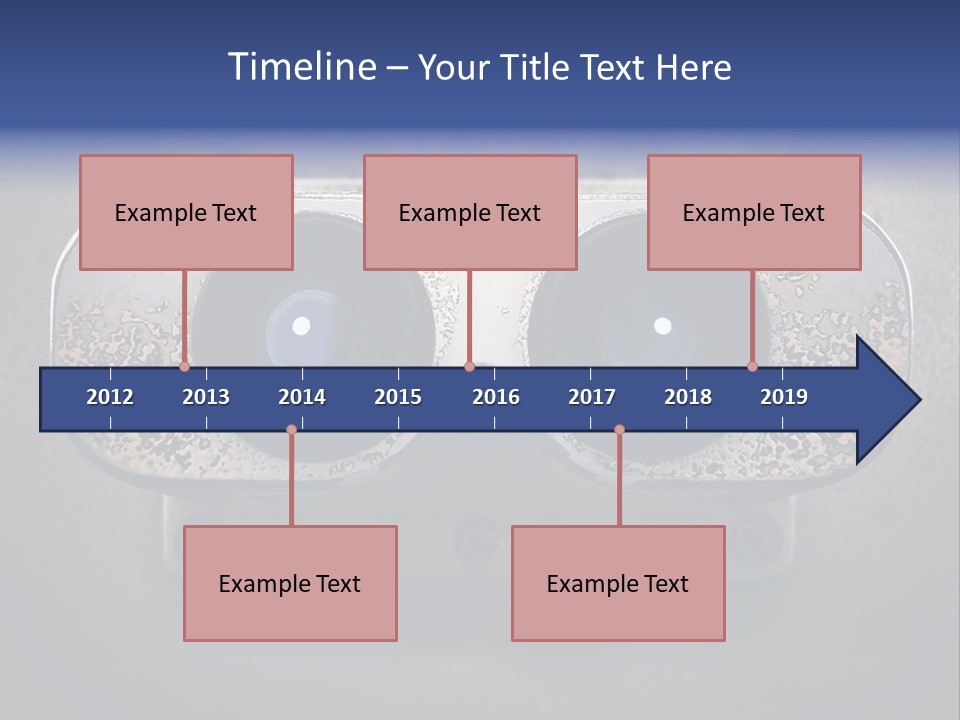 Zoom Optical View PowerPoint Template