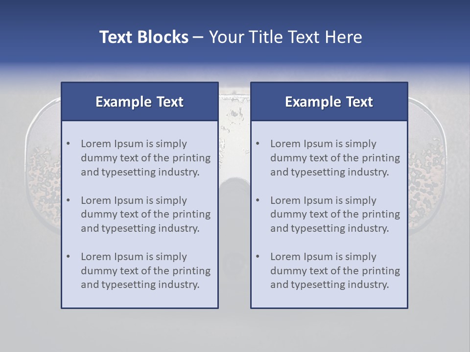 Zoom Optical View PowerPoint Template
