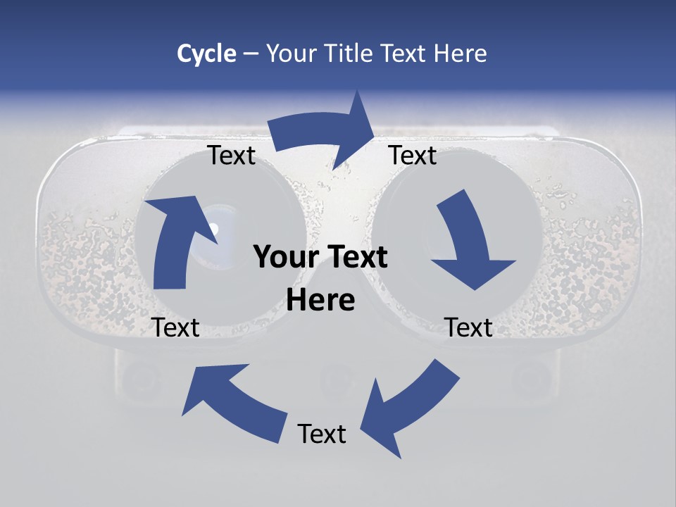 Zoom Optical View PowerPoint Template