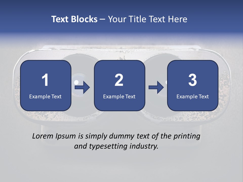 Zoom Optical View PowerPoint Template