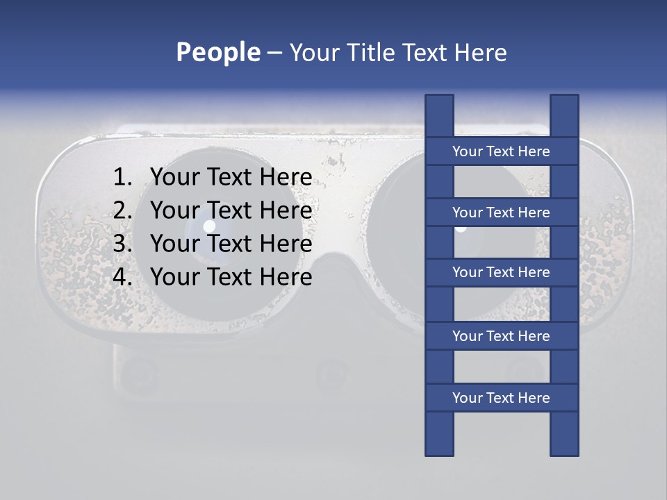 Zoom Optical View PowerPoint Template