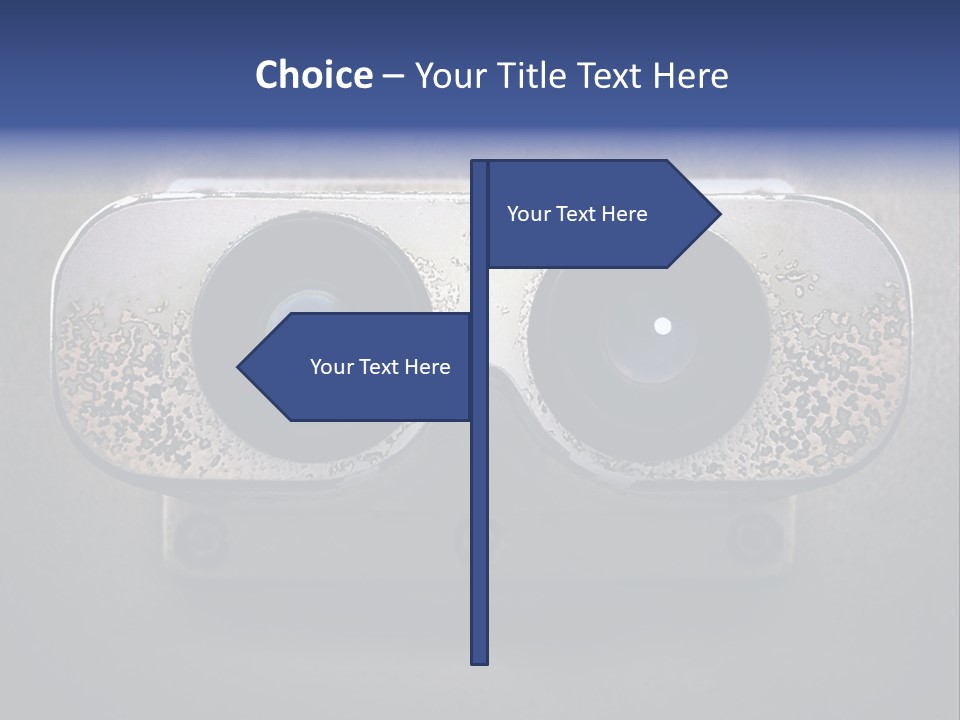 Zoom Optical View PowerPoint Template