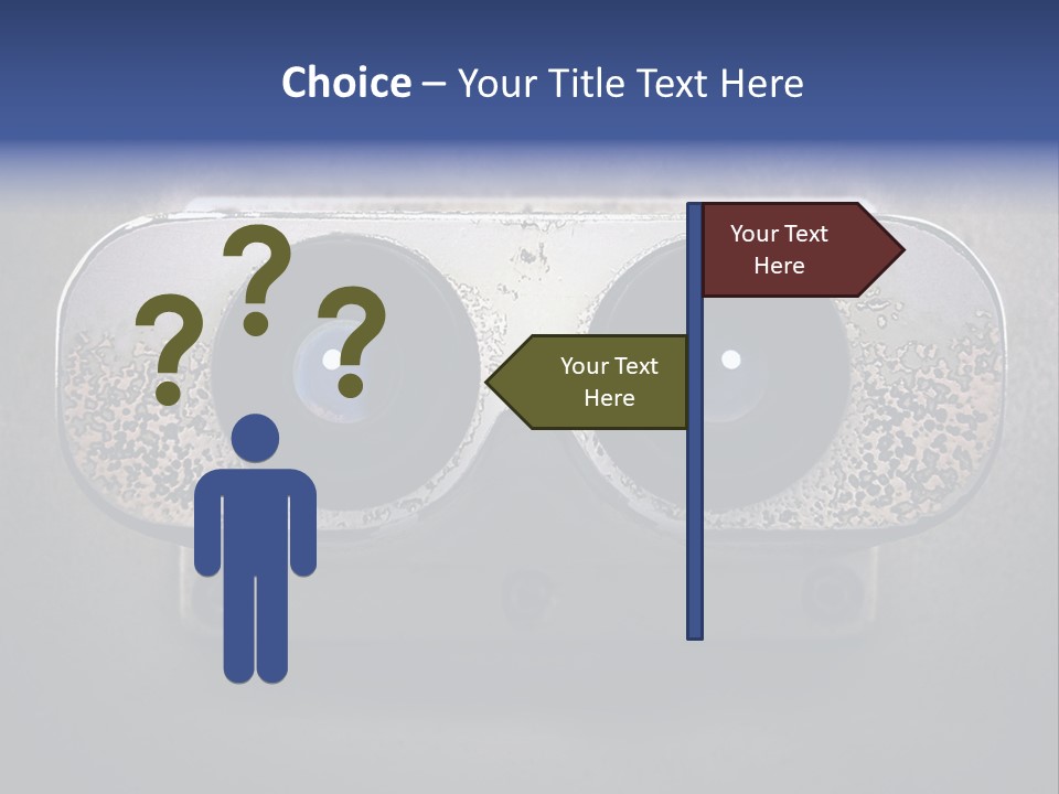 Zoom Optical View PowerPoint Template