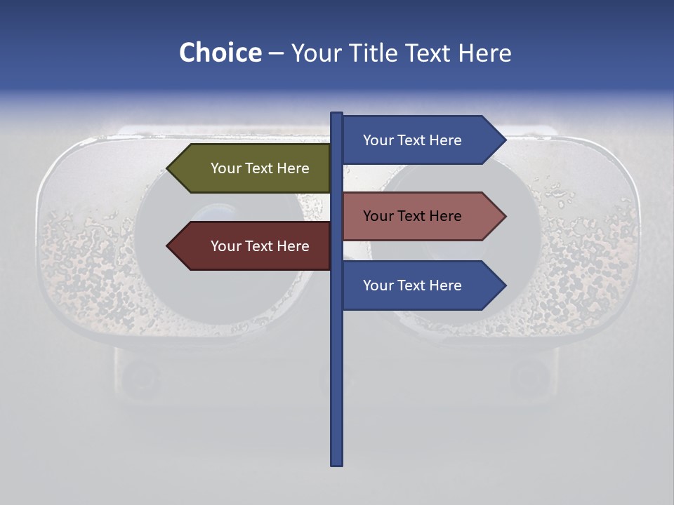 Zoom Optical View PowerPoint Template
