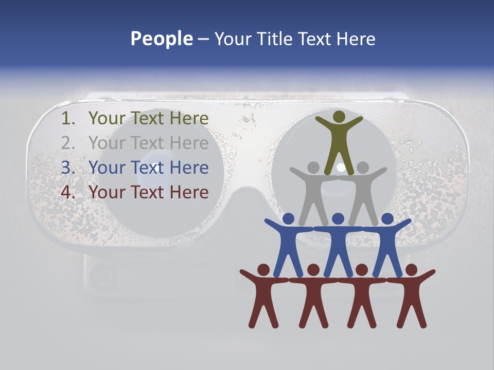 Zoom Optical View PowerPoint Template