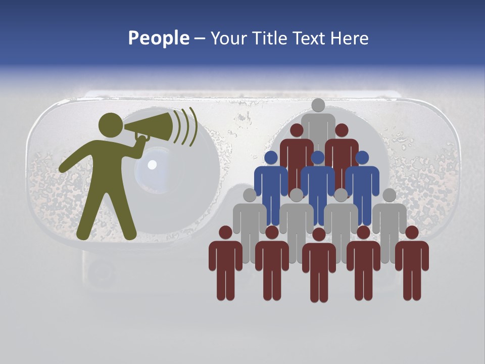 Zoom Optical View PowerPoint Template