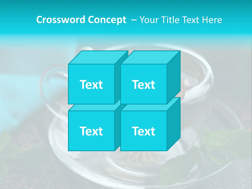Brightly Glass Lit PowerPoint Template