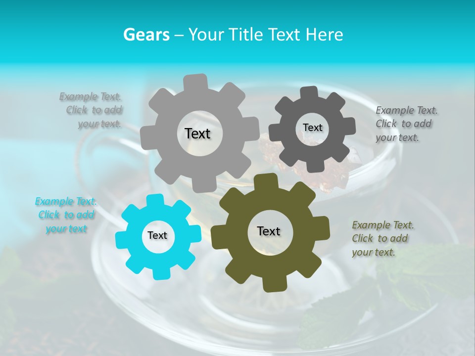 Brightly Glass Lit PowerPoint Template