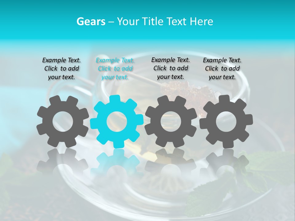 Brightly Glass Lit PowerPoint Template