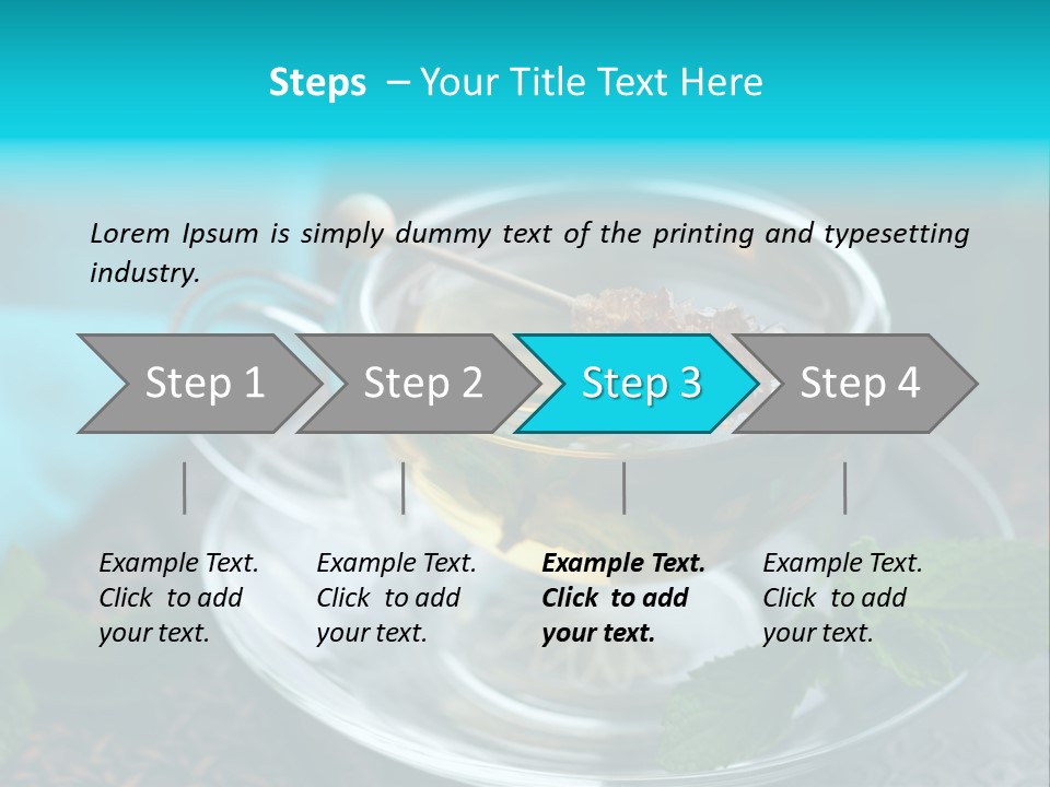 Brightly Glass Lit PowerPoint Template