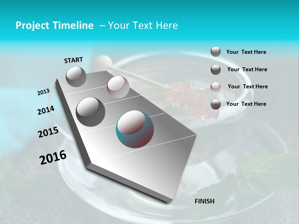 Brightly Glass Lit PowerPoint Template