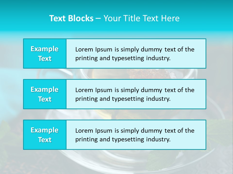 Brightly Glass Lit PowerPoint Template