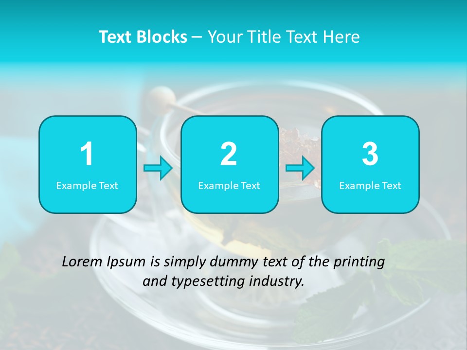 Brightly Glass Lit PowerPoint Template