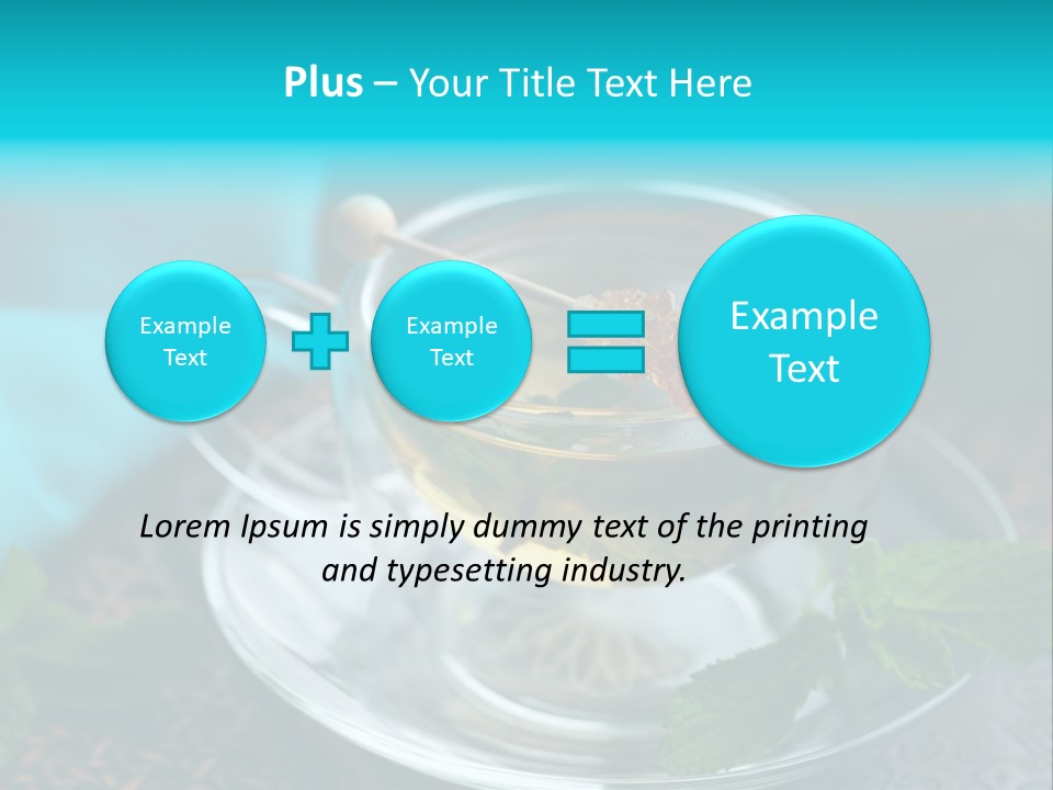 Brightly Glass Lit PowerPoint Template
