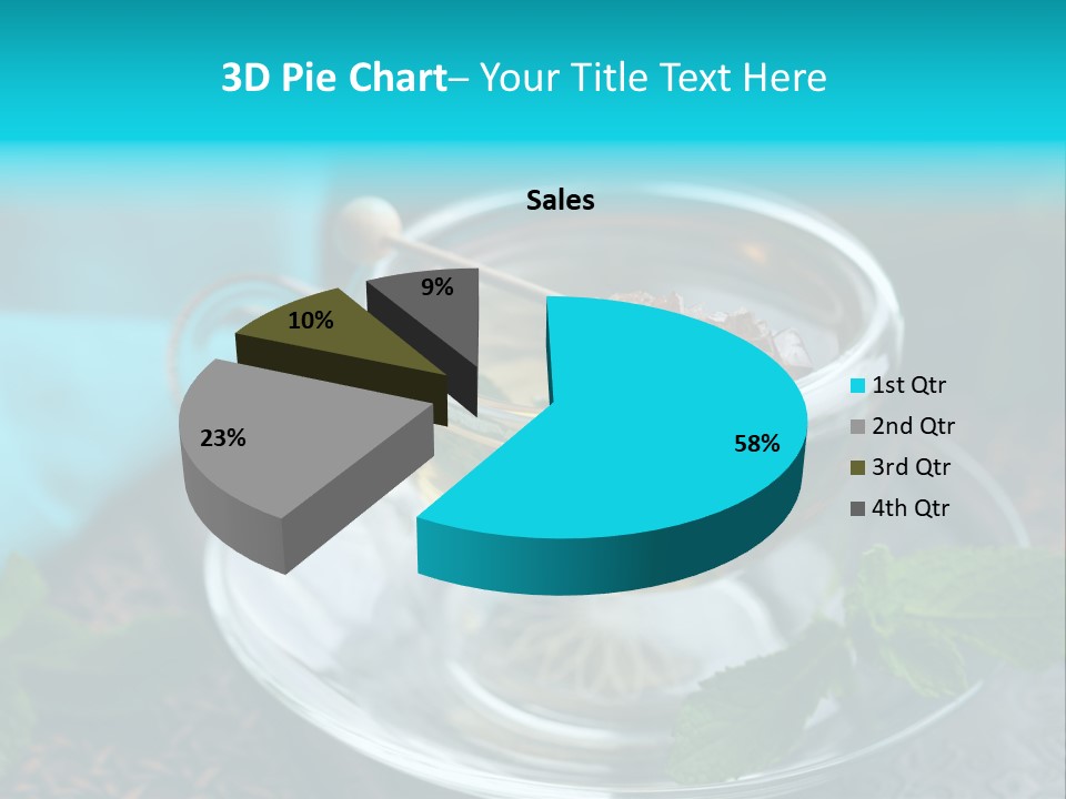 Brightly Glass Lit PowerPoint Template