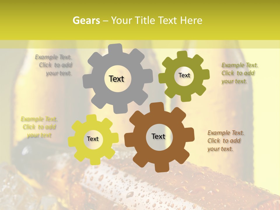 Background Condensation Thirst PowerPoint Template