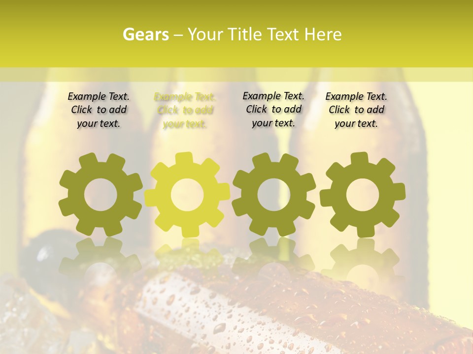 Background Condensation Thirst PowerPoint Template