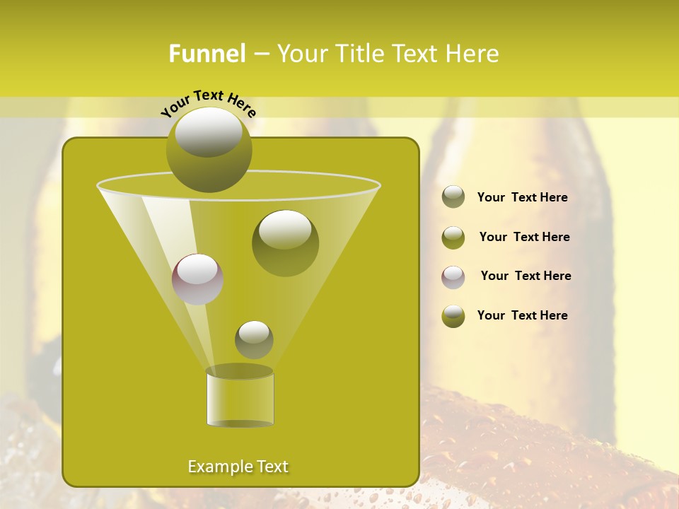 Background Condensation Thirst PowerPoint Template