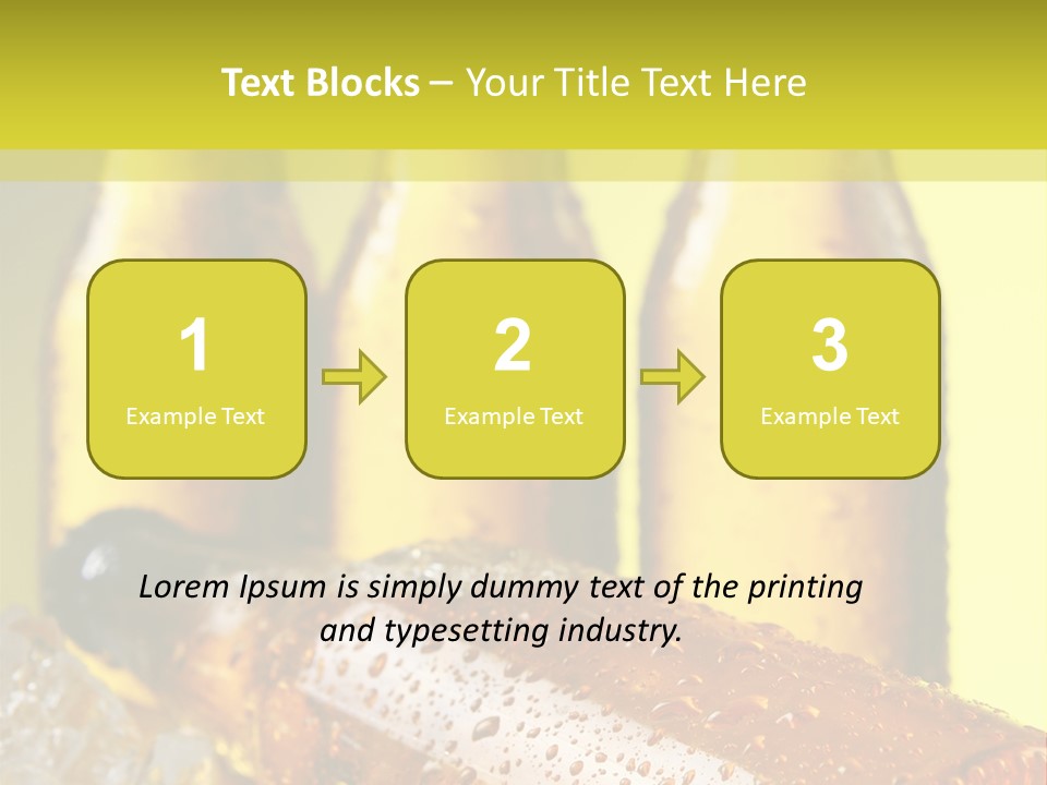 Background Condensation Thirst PowerPoint Template