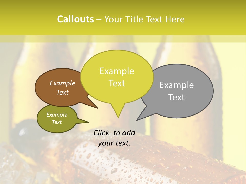 Background Condensation Thirst PowerPoint Template