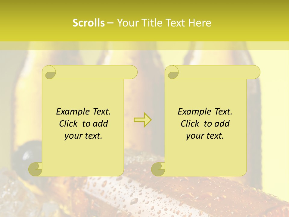 Background Condensation Thirst PowerPoint Template