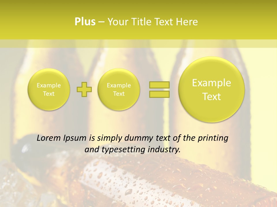 Background Condensation Thirst PowerPoint Template