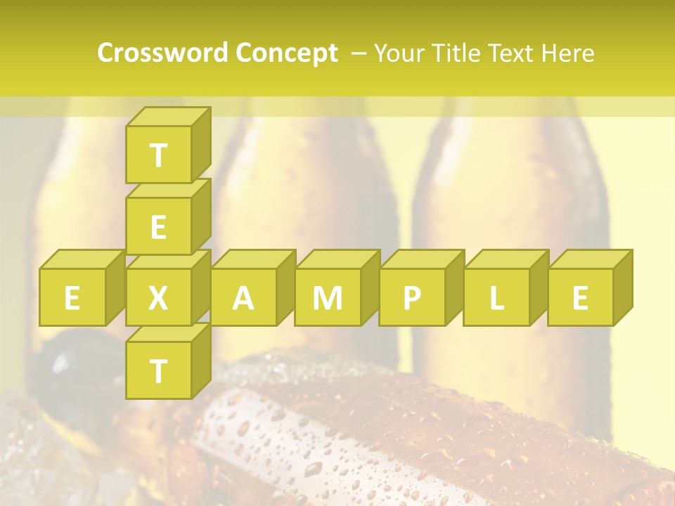 Background Condensation Thirst PowerPoint Template