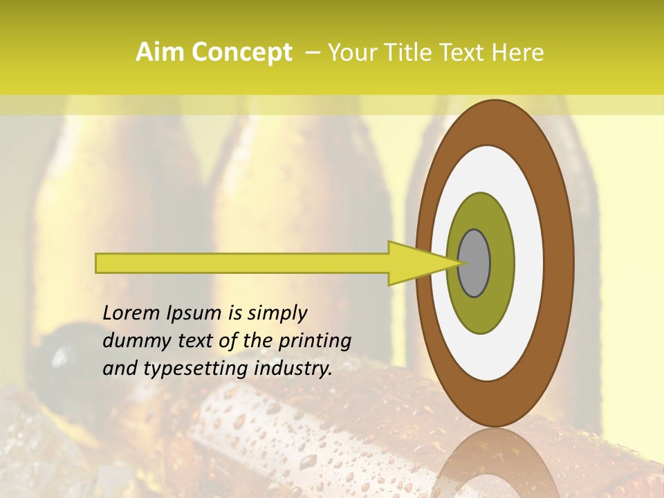 Background Condensation Thirst PowerPoint Template