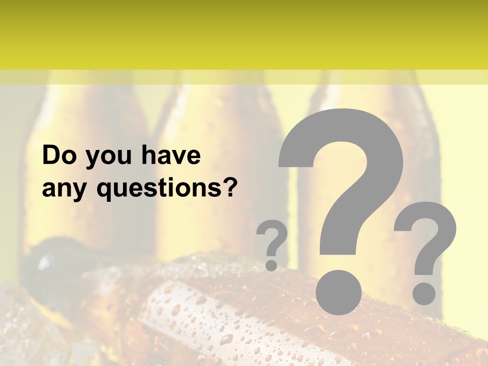 Background Condensation Thirst PowerPoint Template