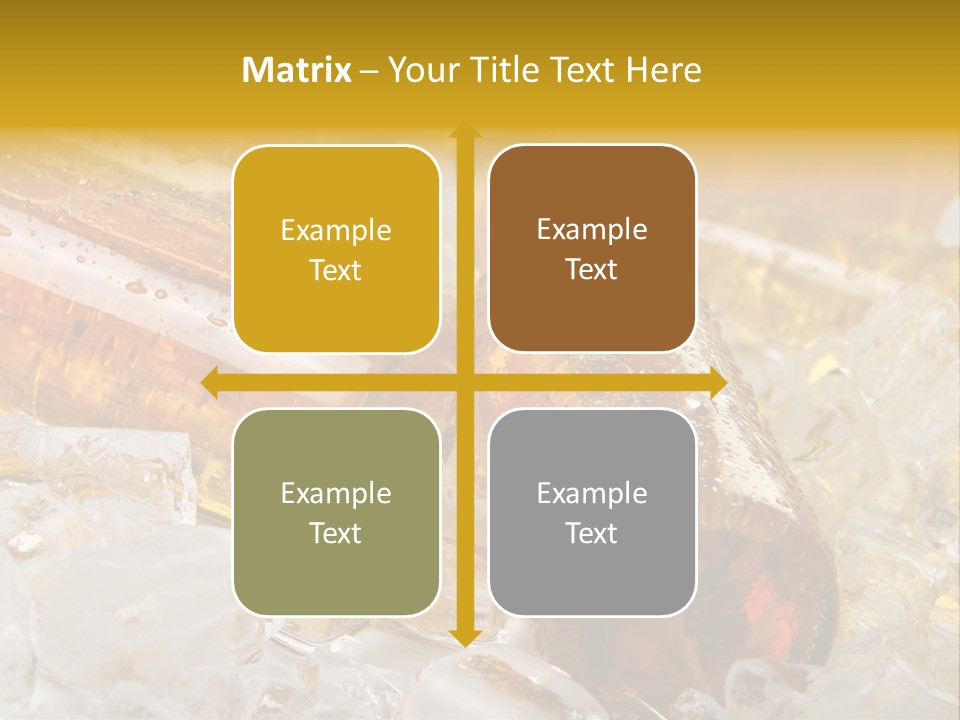 Ale Splash Condensation PowerPoint Template