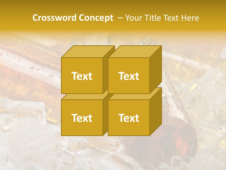 Ale Splash Condensation PowerPoint Template