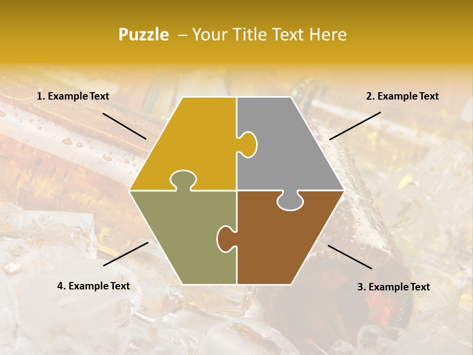 Ale Splash Condensation PowerPoint Template