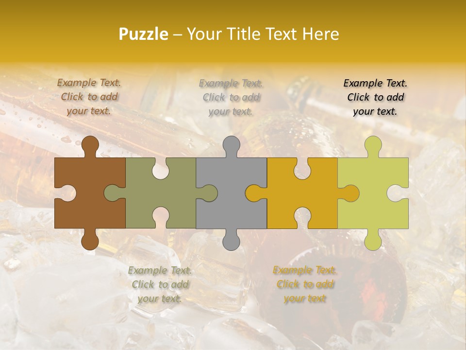 Ale Splash Condensation PowerPoint Template