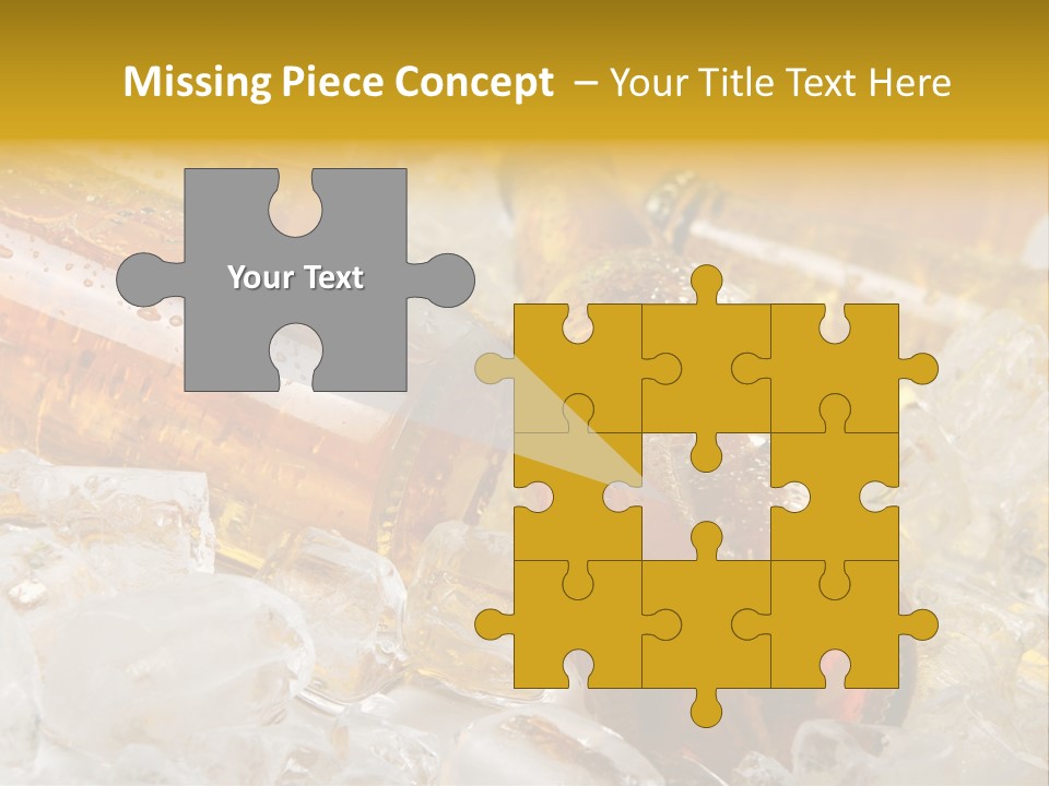 Ale Splash Condensation PowerPoint Template