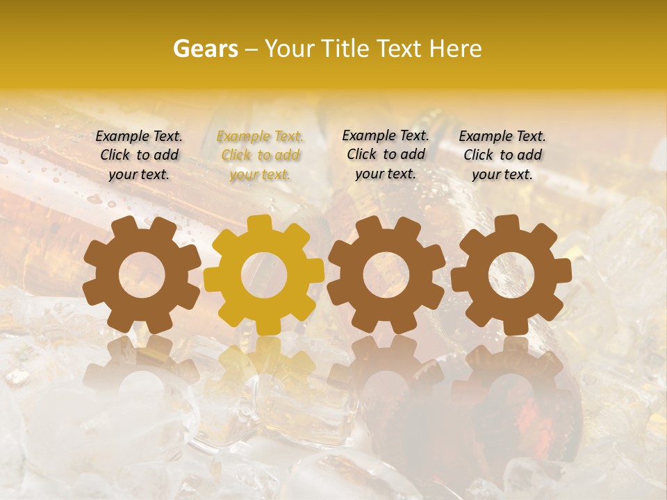 Ale Splash Condensation PowerPoint Template