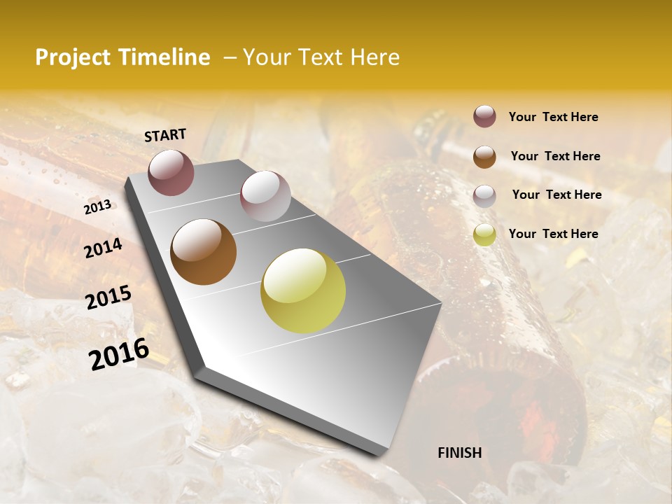 Ale Splash Condensation PowerPoint Template