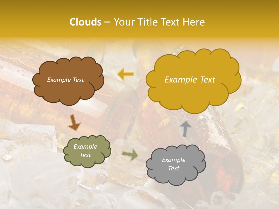 Ale Splash Condensation PowerPoint Template