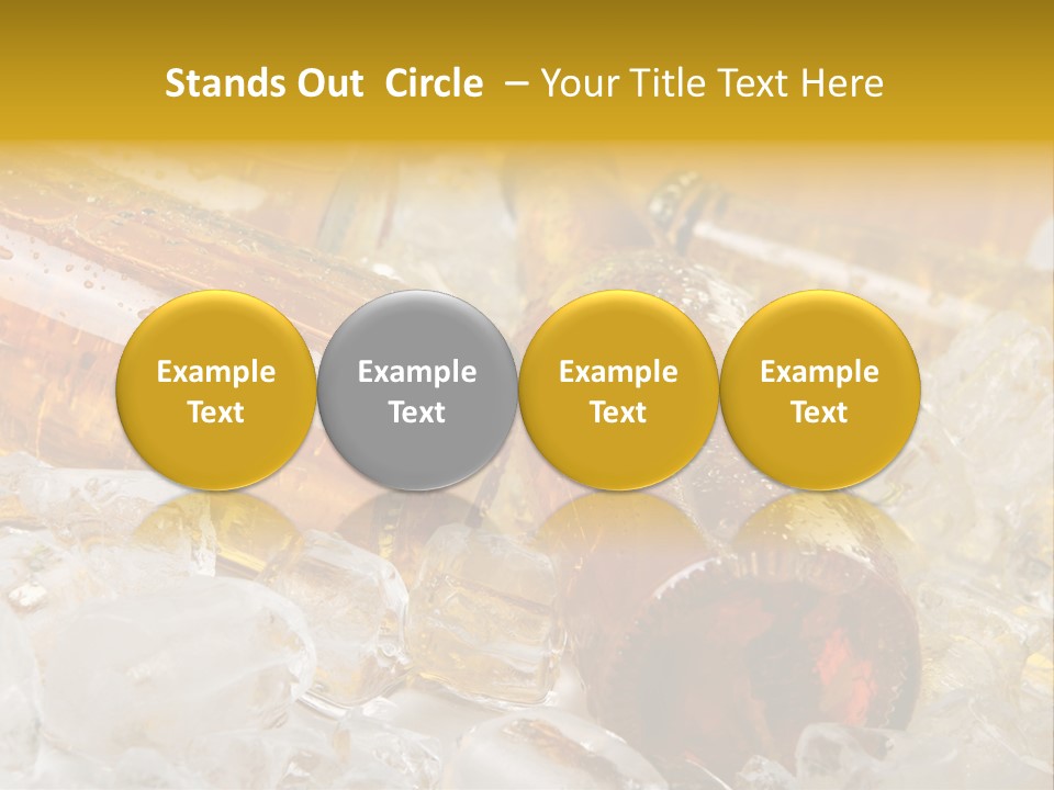 Ale Splash Condensation PowerPoint Template