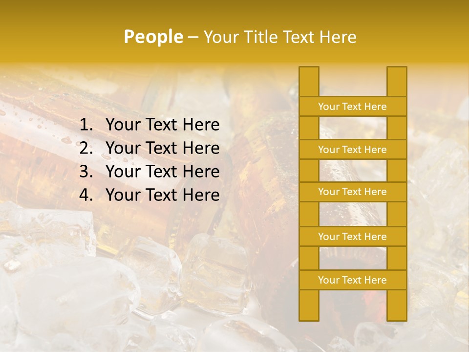 Ale Splash Condensation PowerPoint Template