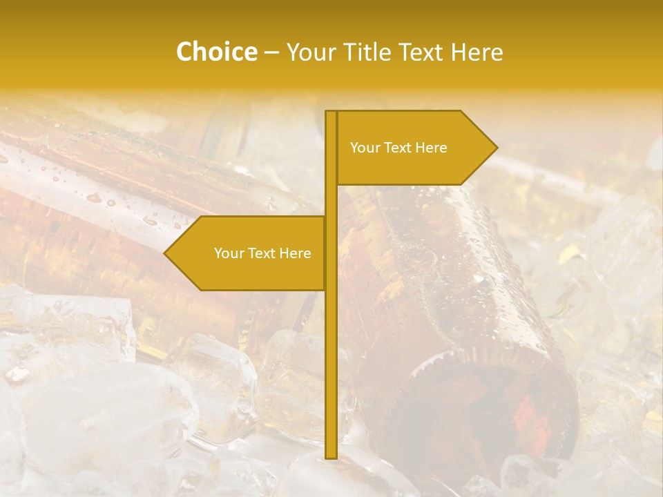 Ale Splash Condensation PowerPoint Template