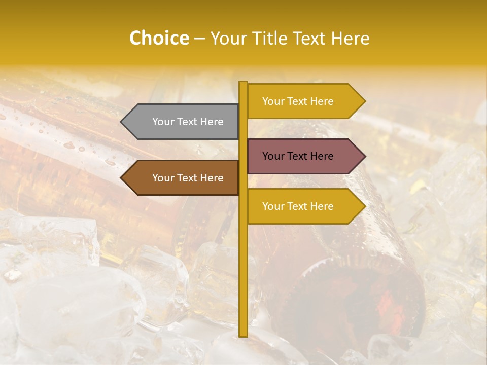 Ale Splash Condensation PowerPoint Template