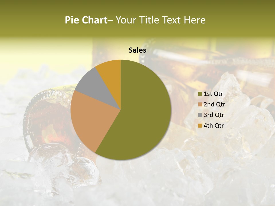 White Party Cocktail PowerPoint Template