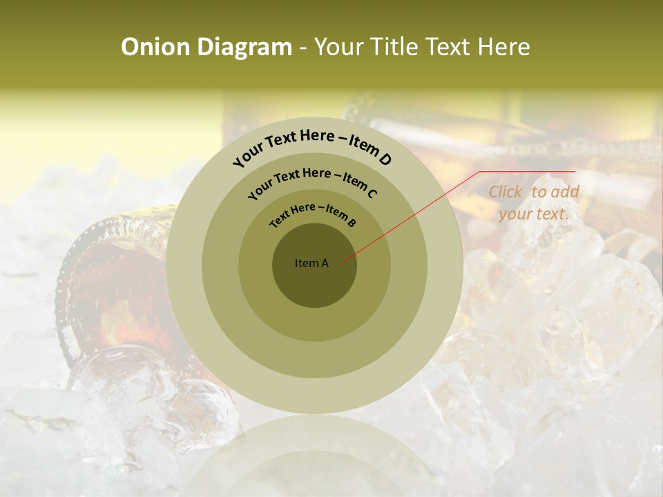 White Party Cocktail PowerPoint Template