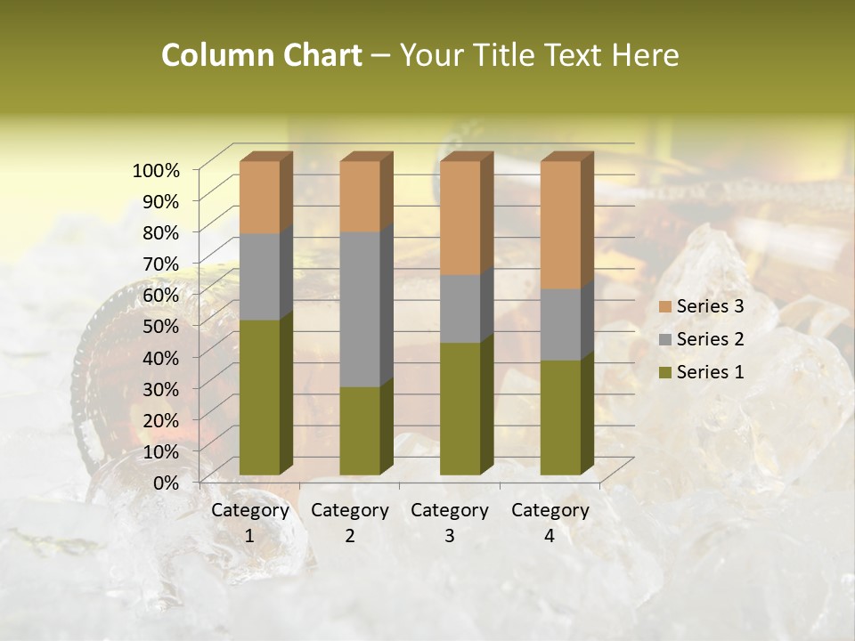 White Party Cocktail PowerPoint Template