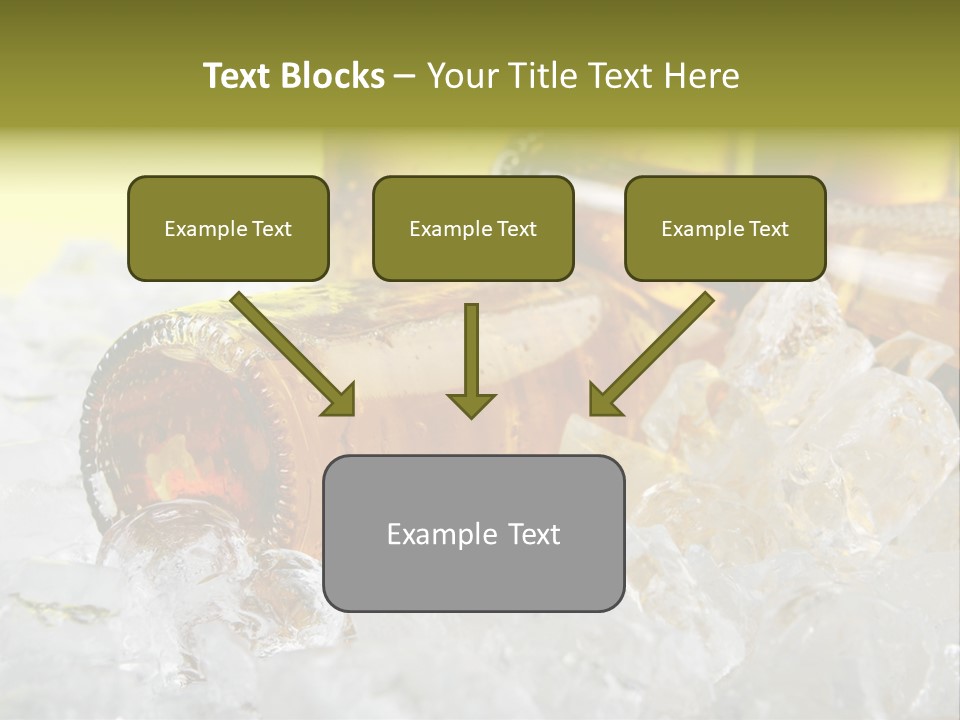 White Party Cocktail PowerPoint Template