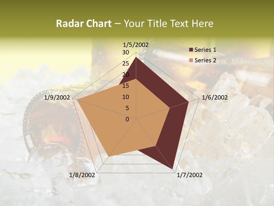 White Party Cocktail PowerPoint Template