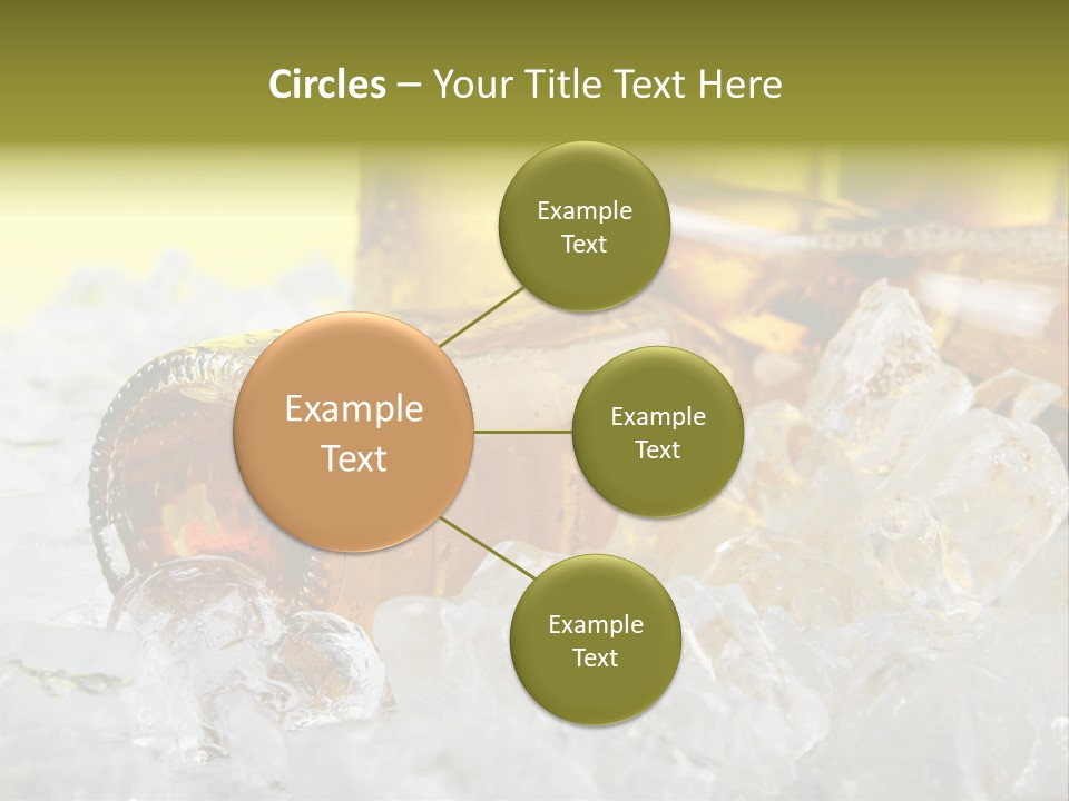 White Party Cocktail PowerPoint Template