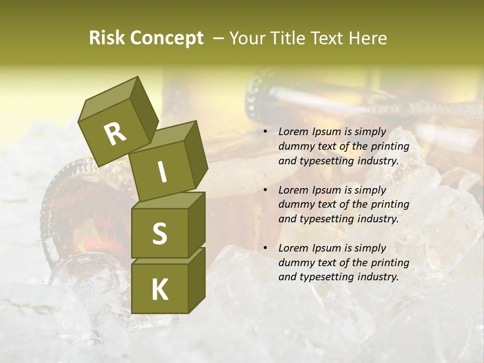 White Party Cocktail PowerPoint Template